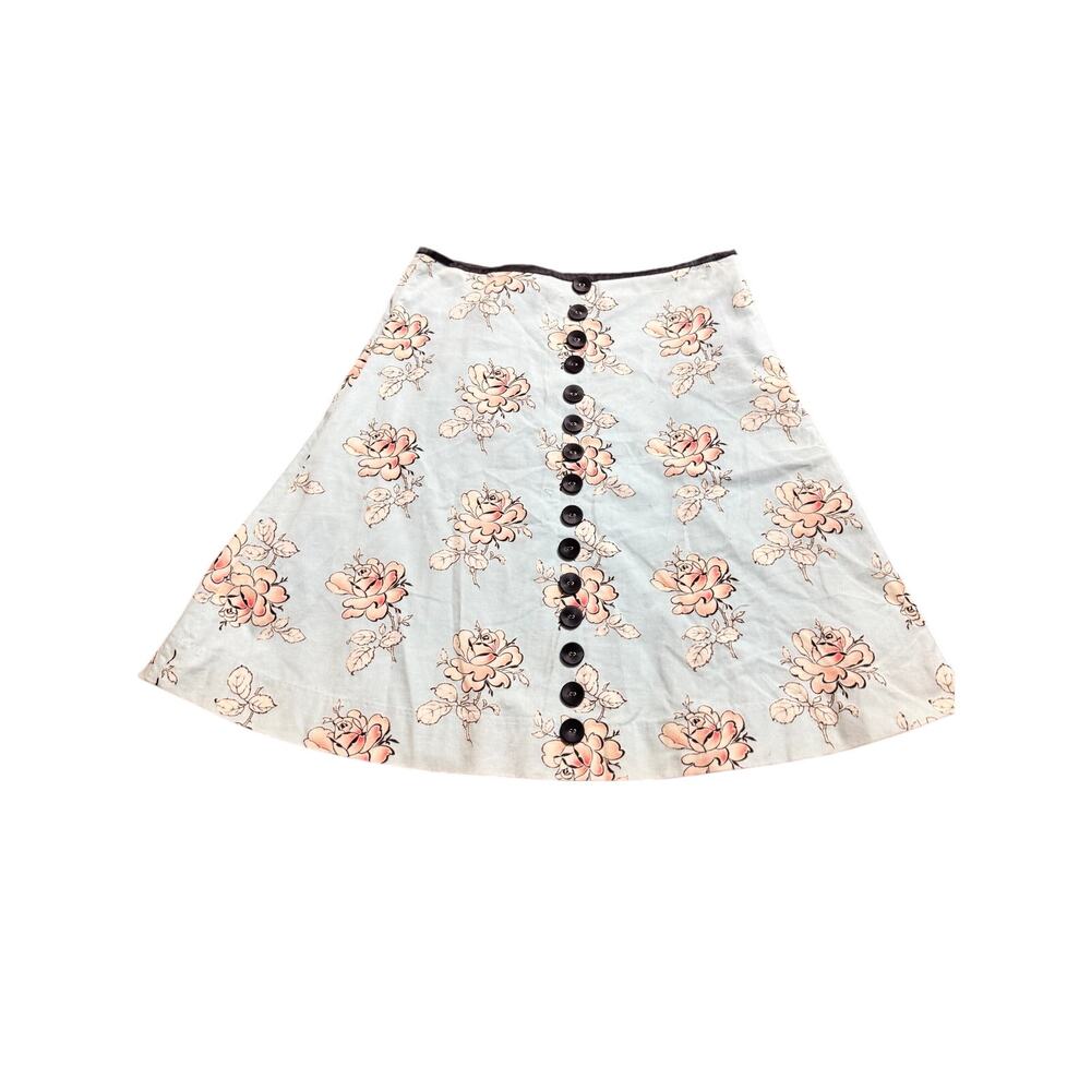 Odille Vintage light blue skirt